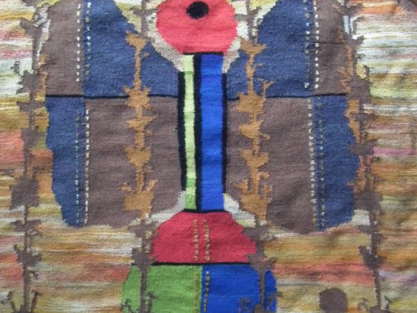 Tapestry "Endangered Species" - Woven works & fabrics