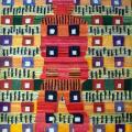 Tapestry "Wait, I'm coming!" - Woven works & fabrics - weaving