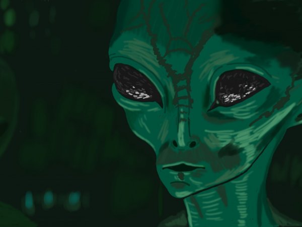 Kosmoso ateiviai piešinyje - Computer graphics