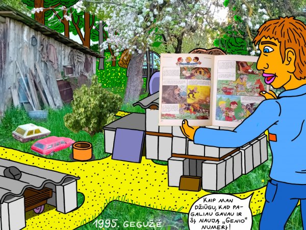 Vaikystės memuarai, susiję su žurnalu "Genys" 24,2 - Computer graphics