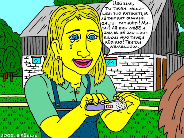 Vyriškiui Usūriniui Kumščiui draugė Vilma atskleidė žinią, kad ji jau nuo jo laukiasi kūdikio - Kompiuterinė grafika