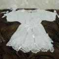 baptismal gowns of cotton - Baptism clothes - needlework
