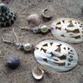 Seaside ... - Earrings - beadwork