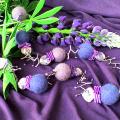 Lilac Dream - Necklaces - felting
