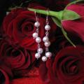 Everlasting romance - Earrings - beadwork