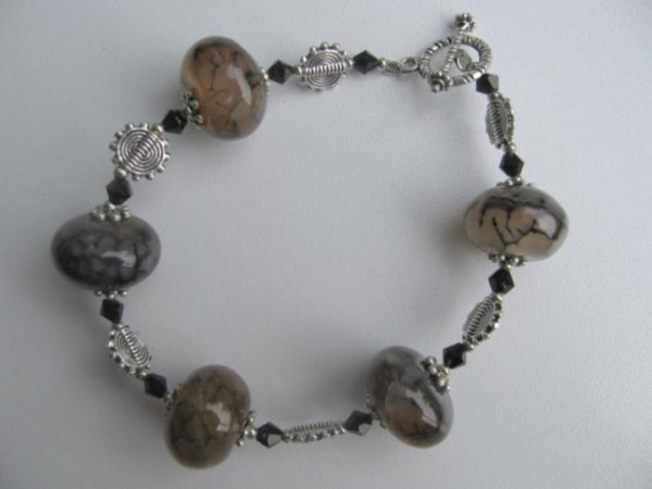 Bracelet with flint " dragon eye " - Bracelets