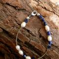 Blueberry harvest - Bracelets - beadwork