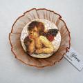 Brooch " Angel " - Brooches - making