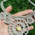 Necklace " Sun " - Necklace - needlework