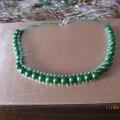Emerald verinys - Necklace - beadwork