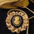 Brooch with cameo " Mom & quot dowry; - Brooches - making
