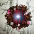 sage reddish - Brooches - beadwork