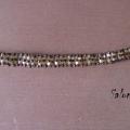 Brown bracelet - Bracelets - beadwork