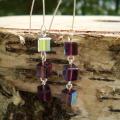 " Reflections " - Earrings - beadwork