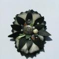 Flower 5 - Brooches - making