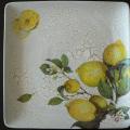 Fruity " Lemons " - Decoupage - making
