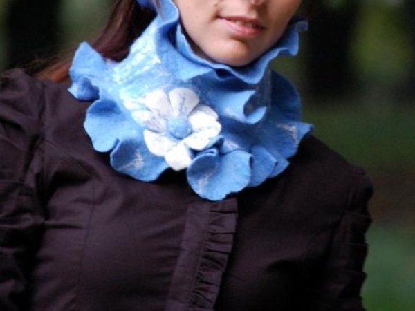 Sky-blue - Scarves & shawls