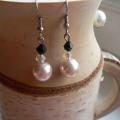 Pearl - Earrings - beadwork