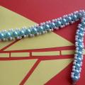 Light blue - Bracelets - beadwork