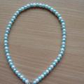 Blue sea - Necklace - beadwork
