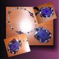 Violet - Necklace - beadwork