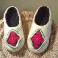 " Madame Butterfly " glance - Shoes & slippers - felting