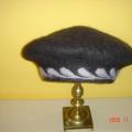 Black beret - Hats - felting