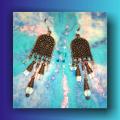 KLEOPATRA - Earrings - beadwork