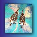 ORNAMENTS - Earrings - beadwork