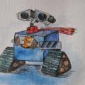 Christmas Robotukas Wall.e - Pictures - drawing