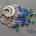 Ocean - Earrings - beadwork