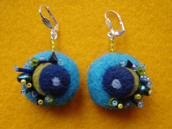 Play of Colours 4 - Earrings