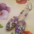 Fangs - Earrings - beadwork