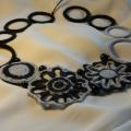 Saturn necklace - Necklace - needlework