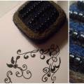 brooch. squares - Brooches - felting