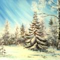 Christmas is coming - Acrylic painting - drawing