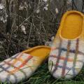 Much to her husband - Shoes & slippers - felting
