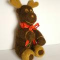 Christmas moose :) - Dolls & toys - felting