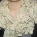White roses country - Wraps & cloaks - knitwork