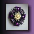 Roses SAGE - Brooches - beadwork