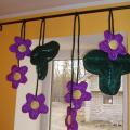 Violet - Window Decor - For interior - sewing
