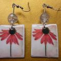 " Ramunes " - Earrings - beadwork