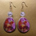 " Orphan " - Earrings - beadwork