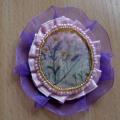 Lavender field - Brooches - making