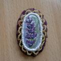 Lavender - Brooches - making