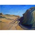 " Dunes " - Oil painting - drawing