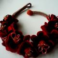 Wild Rosehips - Necklaces - felting