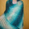 turquoise - Wraps & cloaks - knitwork