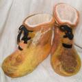 Pastel shoes - Shoes & slippers - felting