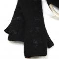 Gloves " Black black " - Gloves & mittens - felting